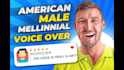 record a clear approachable natural inspiring american english male voiceover