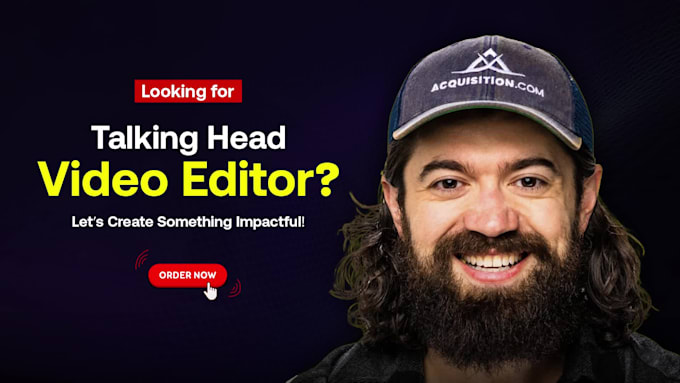 professionally edit youtube talking head videos for creators