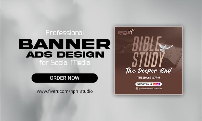 design a modern instagram post, story, flyer, banner ads