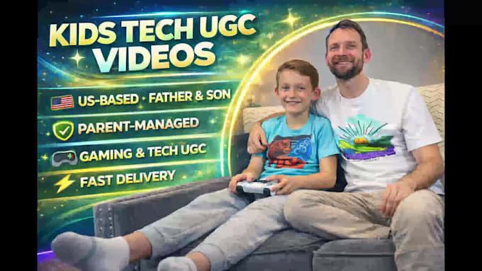 create kids tech ugc video for games and gadgets