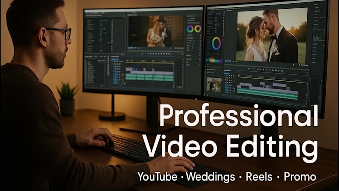 do wedding video editing highlight 4k full HD montage