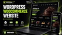 build a wordpress ecommerce website with woocommerce