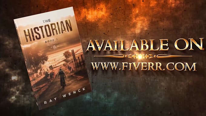 Big Deals! I will make this fantasy cinematic book video trailer  for $30