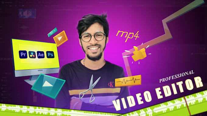 edit professional video editing and color grading for you