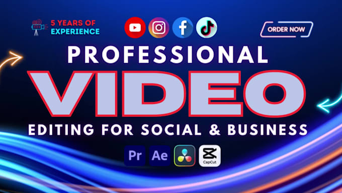 do professional video editing