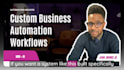 build a custom business automation workflow using n8n and ai