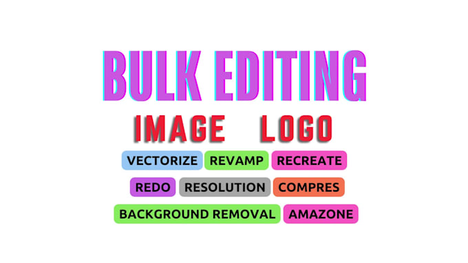 resize image and logo, vector, edit ,background removing