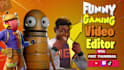 do funny gaming video editing for youtube, tiktok, and twitch streams
