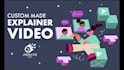 create a custom 2d animated explainer video