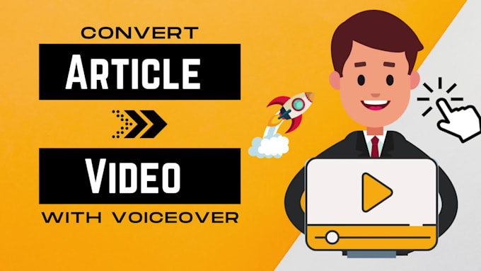 convert script or blog into an engaging video using stock footage