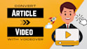 convert script or blog into an engaging video using stock footage