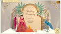 create popup wedding invitation video
