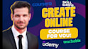create a programming video course for udemy, skill share