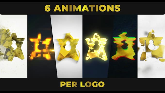 do 6 logo animations youtube intros