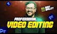 do professional video editing for youtube and social media reels