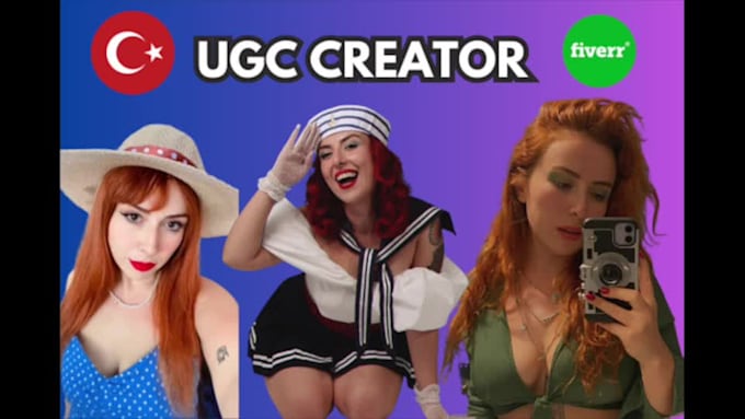 create turkish ugc user generated content for you