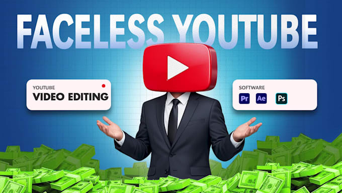 edit faceless youtube videos for business and finance channels