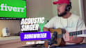 write and sing a custom acoustic guitar song in english or spanish