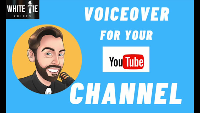 record an american male voice over for youtube