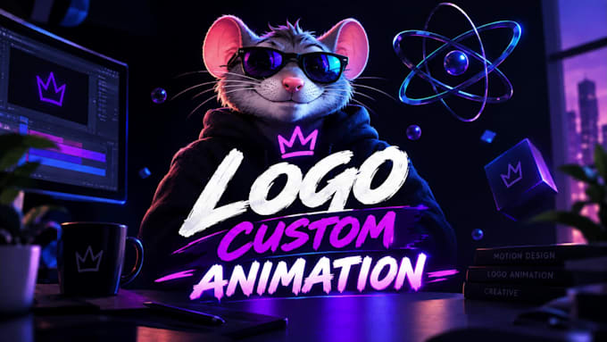 create an unique custom animation for your logo