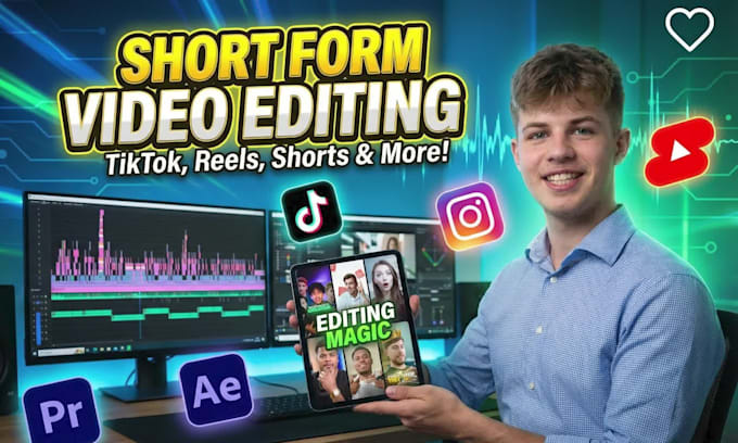 do professional video editing for your social media