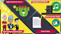 create creative 2d advertisement video, business explainer