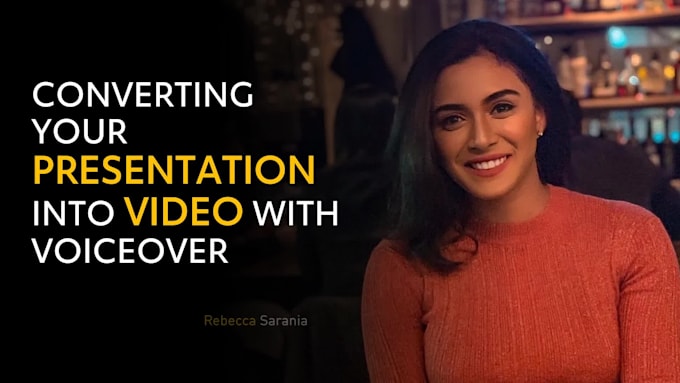 turn your powerpoint into an engaging video