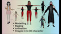 model,rig,animate 3d characters and product for games,animation,3d printing