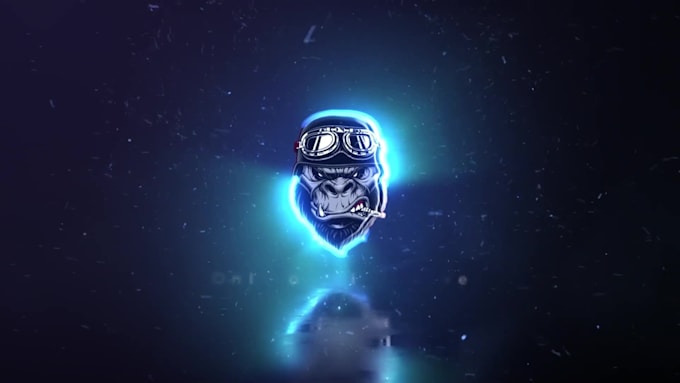 create professional 3d motion animated logo or youtube intro video 4k