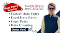 do fastest data entry, data scrubbing, finding emails, contact info