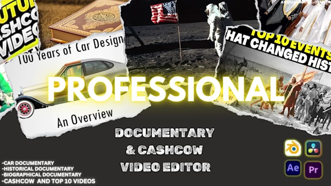 create professional and engaging documentary , explainer videos on any topic
