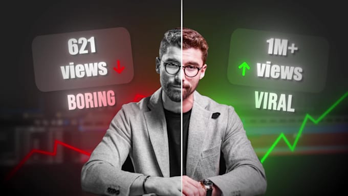 do engaging talking head youtube editing and ig reels