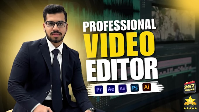edit a professional video for you