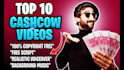 create top 10 cash cow youtube videos