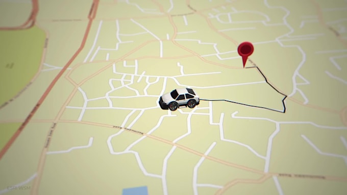 make map animation with route