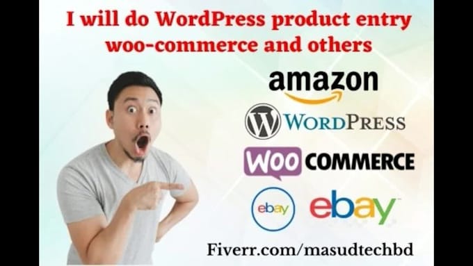 wordpress product entry woocommerce and others