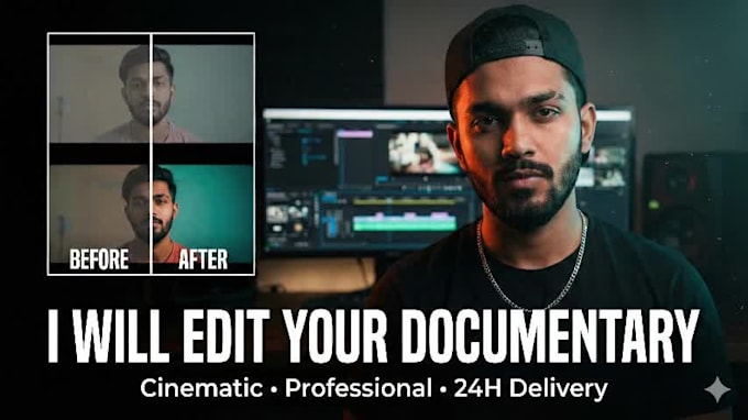 do documentary video editing for high retention