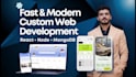 build fast and modern custom website for your startup