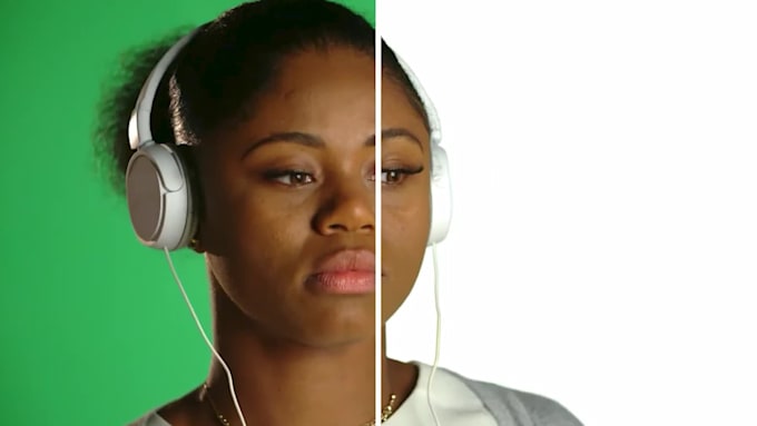 do professional rotoscoping, green screen removal and chroma key
