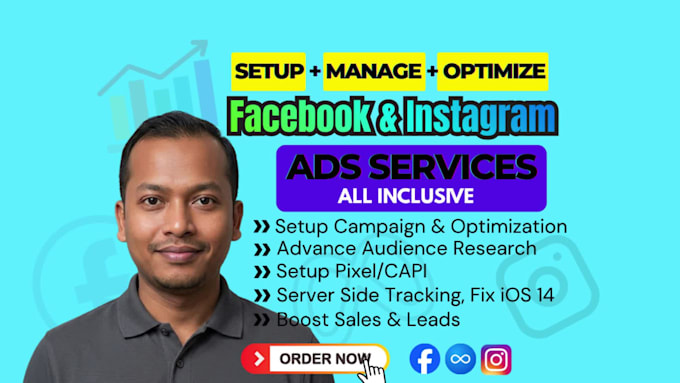 be your facebook ads and instagram ads campaign manager