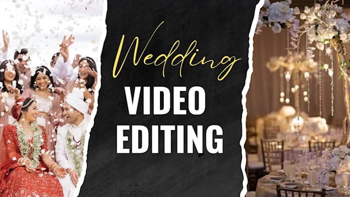 do cinematic wedding video editing and color grading