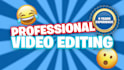 professionally edit your youtube reaction videos