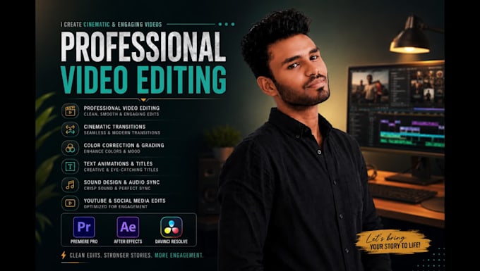 be your professional cinematic video editor for instagram