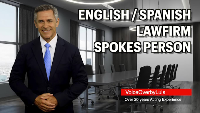 be your english or spanish law firm spokesperson