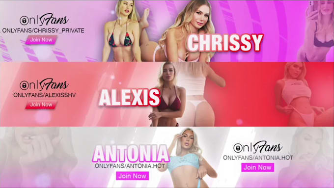 design a onlyfans, fansly or patreon banner