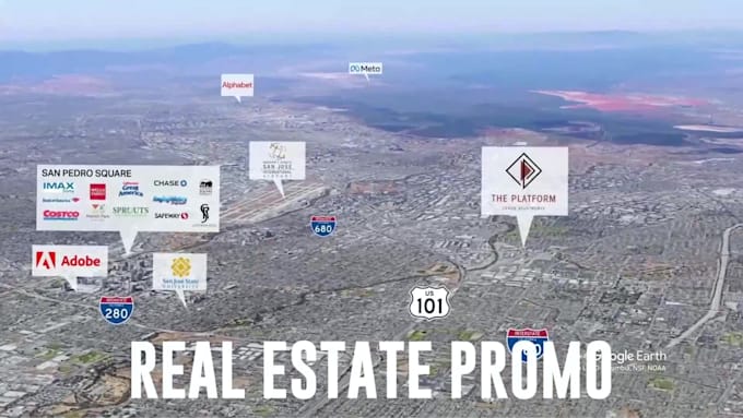do real estate google earth animations within 24 hours