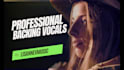 record professional backing vocals and harmonies