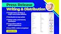 write and distribute a press release to google news, ap news, and hundreds more