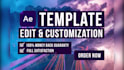 edit or customize after effects template