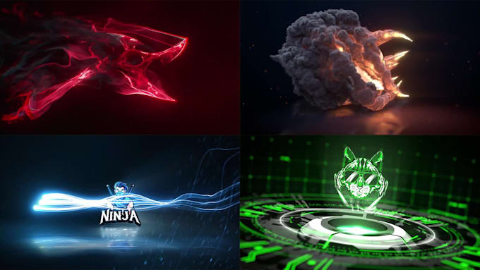 make gaming intro videos professionally